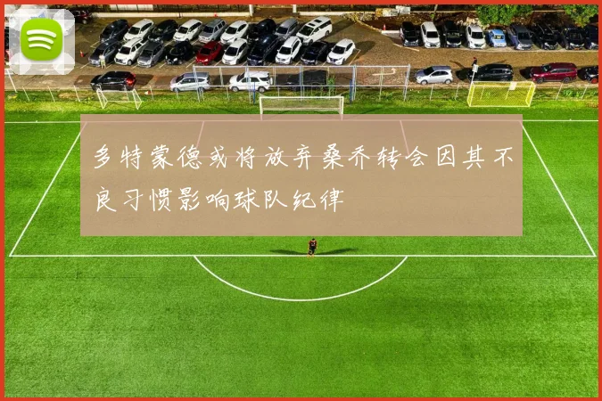 多特蒙德或将放弃桑乔转会因其不良习惯影响球队纪律